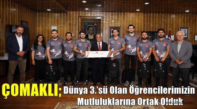 Dünya 3.'sü Olan Öğrencilerimizin Mutluluklarına Ortak Olduk