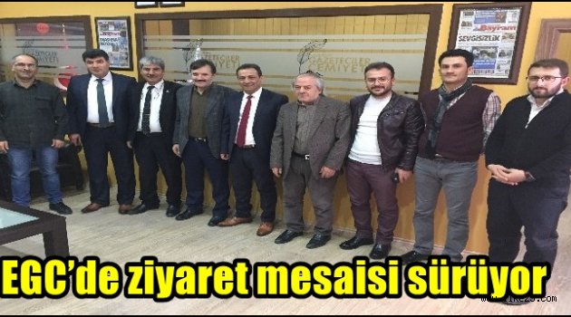 EGC'de ziyaret mesaisi sürüyor