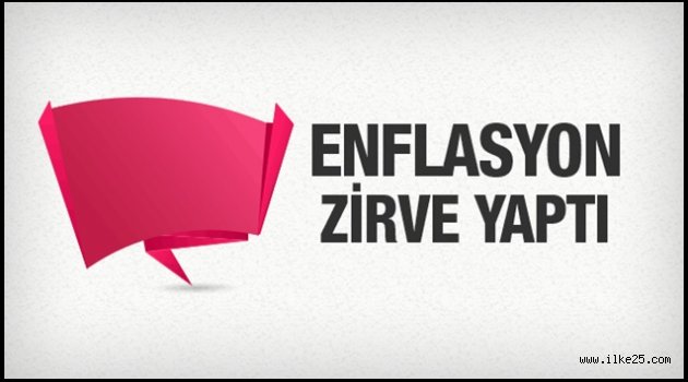 Enflasyon oranları Temmuz 2016 zirve yaptı!