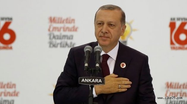 Erdoğan'dan AK Partililere 2019 hedefi