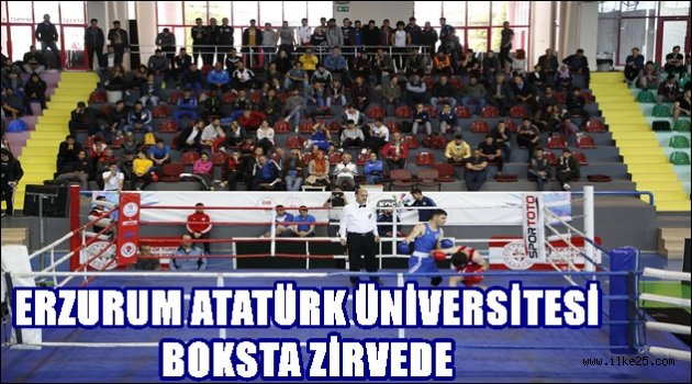 ERZURUM ATATÜRK ÜNİVERSİTESİ BOKSTA ZİRVEDE