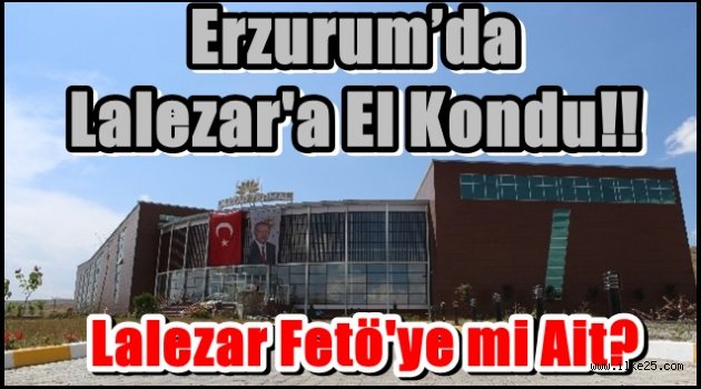 Erzurum'da Lalezar  Termal Tesisine El Kondu