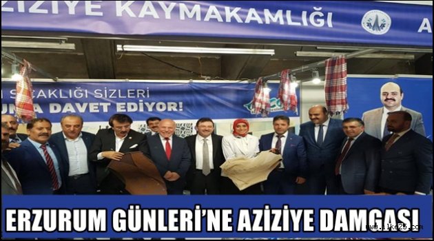 ERZURUM GÜNLERİ'NE AZİZİYE DAMGASI