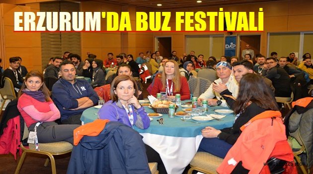 ERZURUM'DA BUZ FESTİVALİ