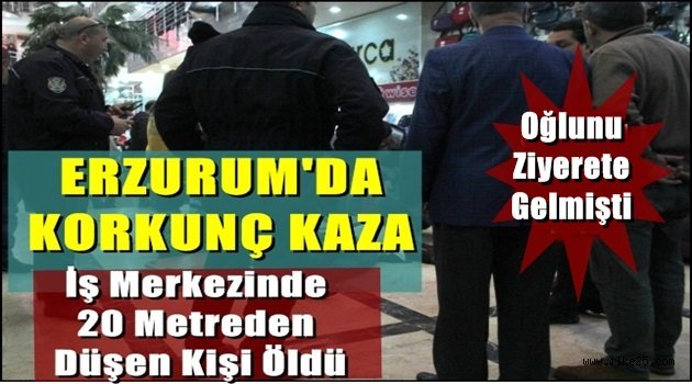 Erzurum'da Korkunç Kaza