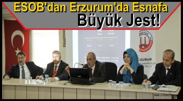 ESOB'dan Esnafa Büyük Jest