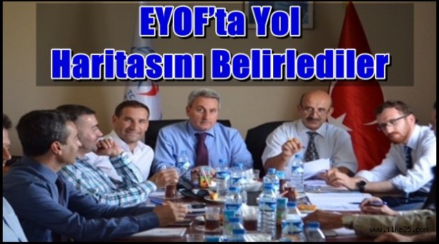 EYOF'ta Yol  Haritasını Belirlediler