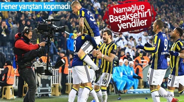 Fenerbahçe evinde lider Başakşehir'i mağlup etti