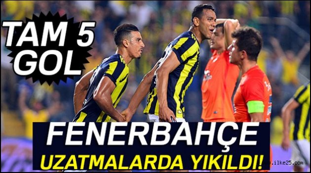 Fenerbahçe  Evinde Yıkıldı