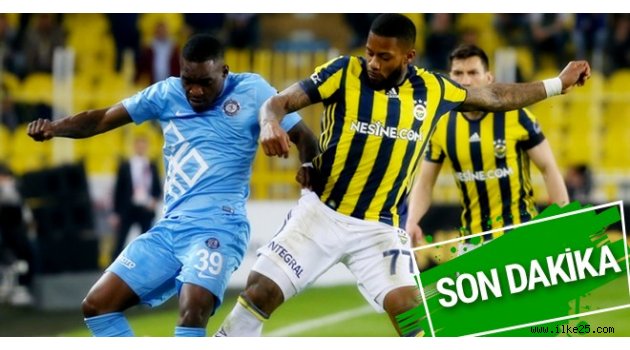 Fenerbahçe-Osmanlıspor Maç Bitti