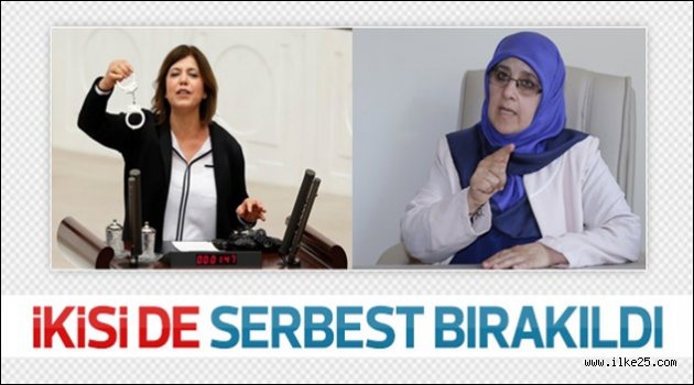 Gözaltına alınan HDP'li vekiller serbest kaldı