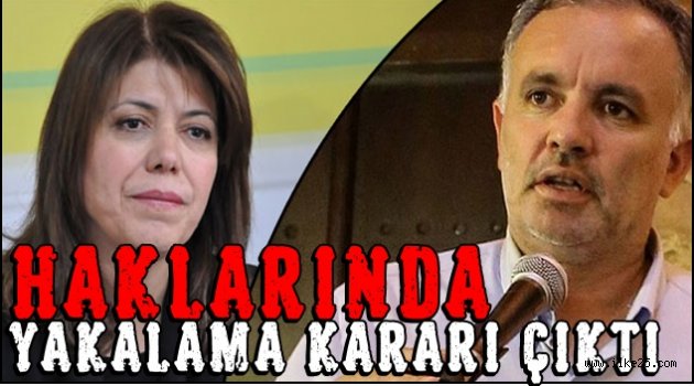 Haklarında Yakalama Kararı Çıkarıldı!!