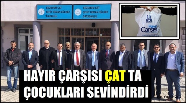 HAYIR ÇARŞISI ÇAT'TA ÇOCUKLARI SEVİNDİRDİ