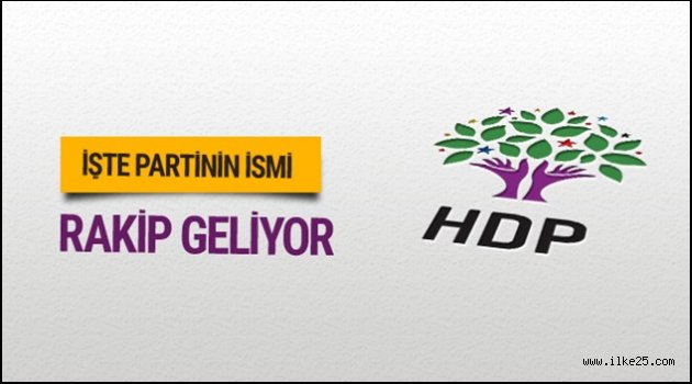 HDP'ye rakip geliyor yeni partinin ismi olay oldu