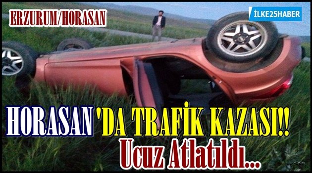 Horasan'da Trafik Kazası!!