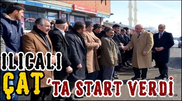 Ilıcalı Çat'ta Start Verdi