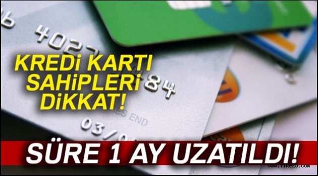 İnternetten kartla alışverişe onay 1 ay ertelendi