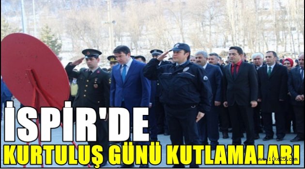 İspir'de Kurtuluş Günü Kutlamaları...