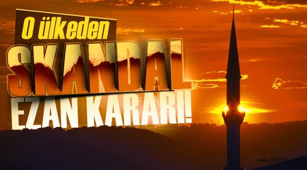 İsrail ezan yasağını resmen onayladı