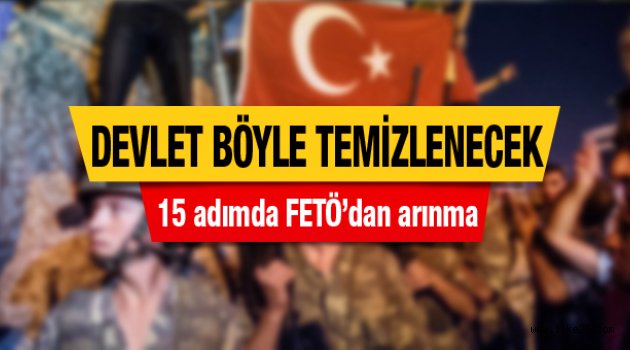 İşte devletin atacağı 15 adım!