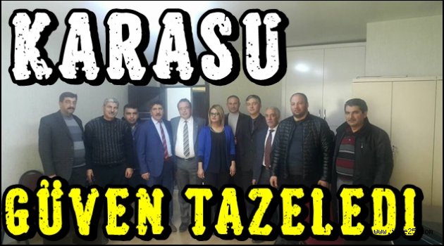 KARASU Güven Tazeledi