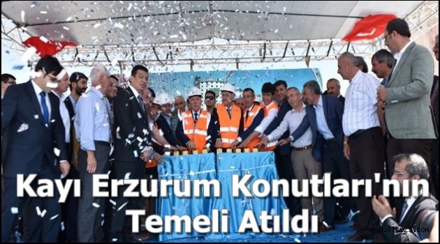 Kayı Erzurum Konutları'nın  Temeli Atıldı