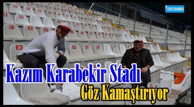 Kazım Karabekir Stadı Göz Kamaştırıyor