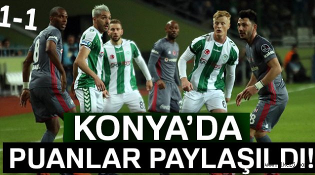 Konyaspor 1-1 Beşiktaş