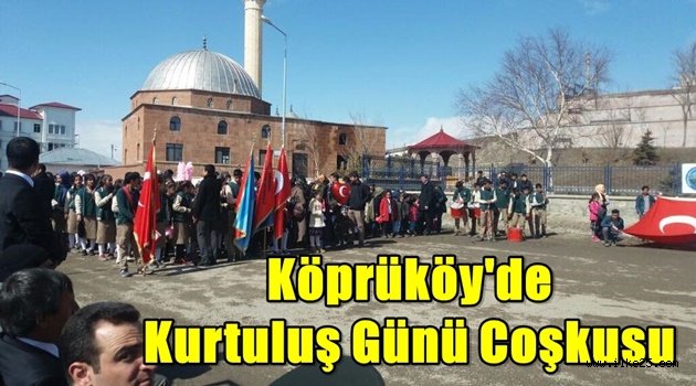 Köprüköy'de Kurtuluş Günü Coşkusu