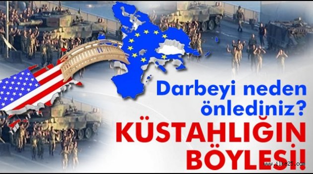 Küstahlığın böylesi!