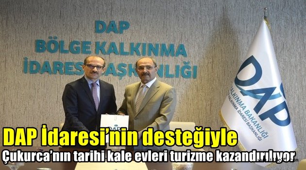 DAP İdaresi'nin desteğiyle  Çukurca'nın tarihi kale evleri turizme kazandırılıyor