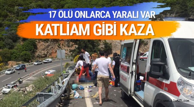 Marmaris'te Katliam Gibi Kaza!!