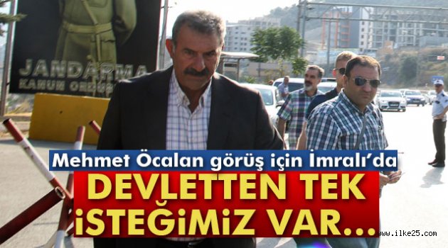 Öcalan'a bayram ziyareti