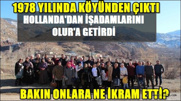 Olur Hollandalı İş Adamlarını Ağırladı