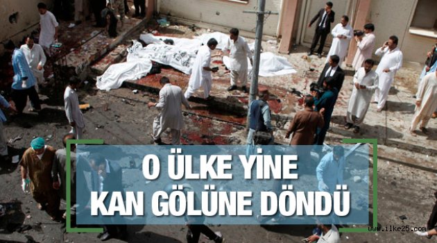 Pakistan'da bombalı saldırı: 70 ölü