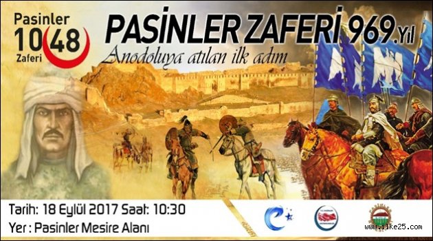  Pasinler Savaşı'na şanlı kutlama