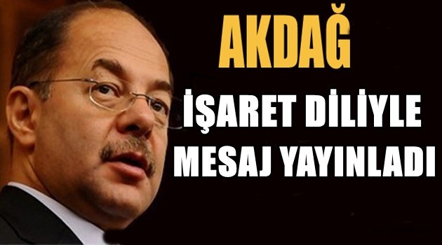 Recep Bakanı'ndan İşaret Diliyle Mesaj