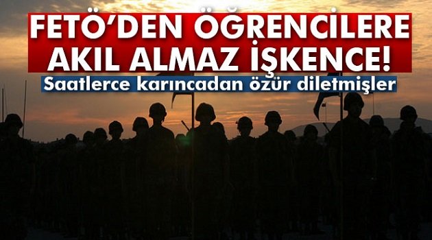 Fetö'den akıl Almaz İşkence!!