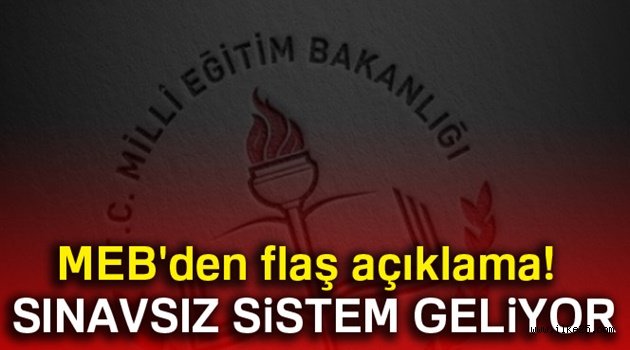 Sınavsız Sistem Geliyor