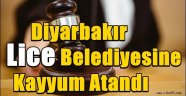 Diyarbakır Lice Belediyesine kayyum atandı