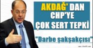 Akdağ'dan Chp'ye Sert Tepki