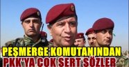 Peşmerge Komutanından PKK'ya Sert  Sözler