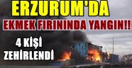 Erzurum'da Ekmek Fırınında Yangın