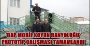 'DAP MOBİL KOYUN BANYOLUĞU' PROTOTİP ÇALIŞMASI TAMAMLANDI