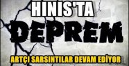 Hınıs'ta Peşpeşe Deprem...