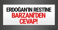 Erdoğan'ın Kerkük restine Barzani'den cevap!