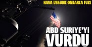 ABD Suriye'de Esad Üssünü Vurdu!!