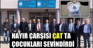 HAYIR ÇARŞISI ÇAT'TA ÇOCUKLARI SEVİNDİRDİ