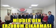 MİDDER'DEN ERZURUM ÇIKARMASI