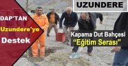 Uzundere'ye "Kapama Dut Bahçesi" Ve "Eğitim Serası" Desteği